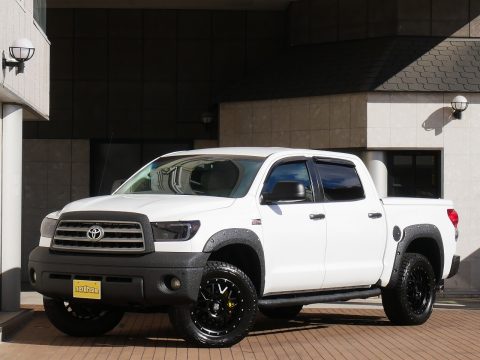 H20　白　タンドラ４WD　クルーマック　リミテッド　特殊塗料　LINE-X　XJ04　20インチ　2インチリフトアップ